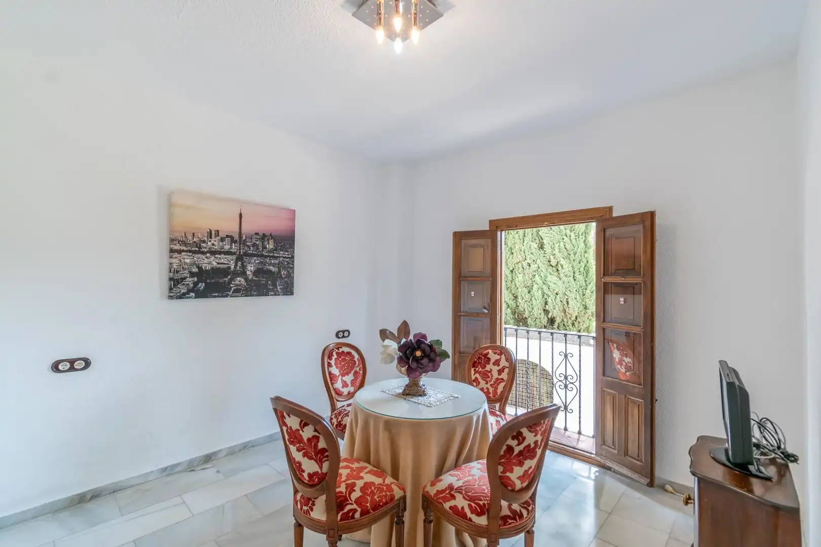 Dining room of Houses for sale in Granada  with Air Conditioner, Terrace and Balcony