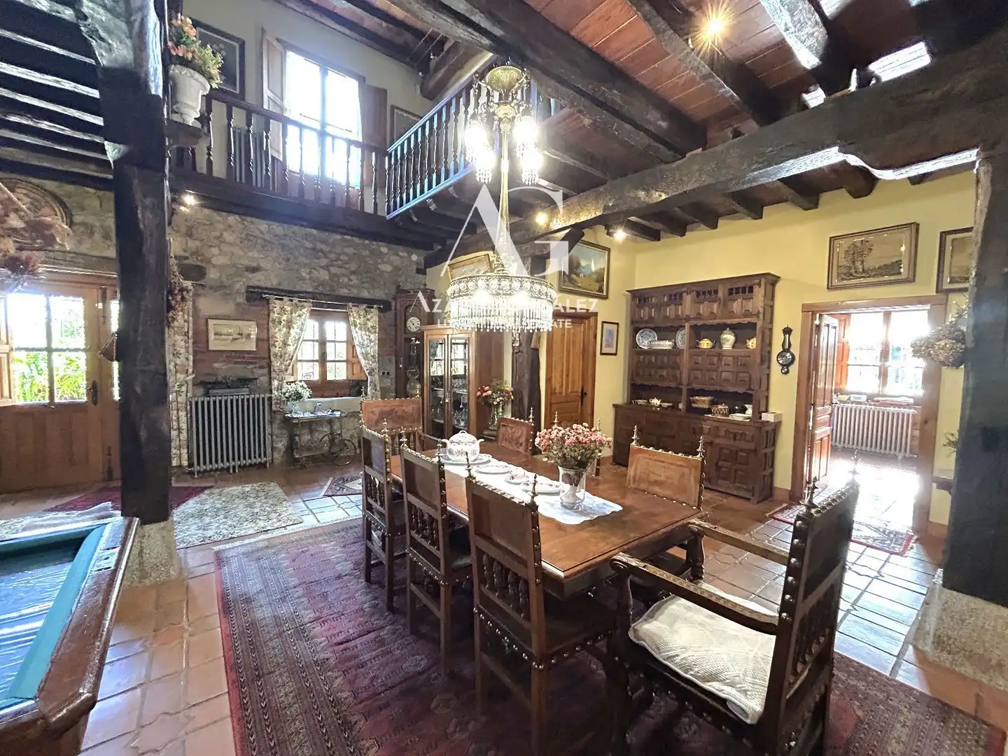 Comedor de Casa o chalet en venta en Camargo con Calefacción, Terraza y Amueblado