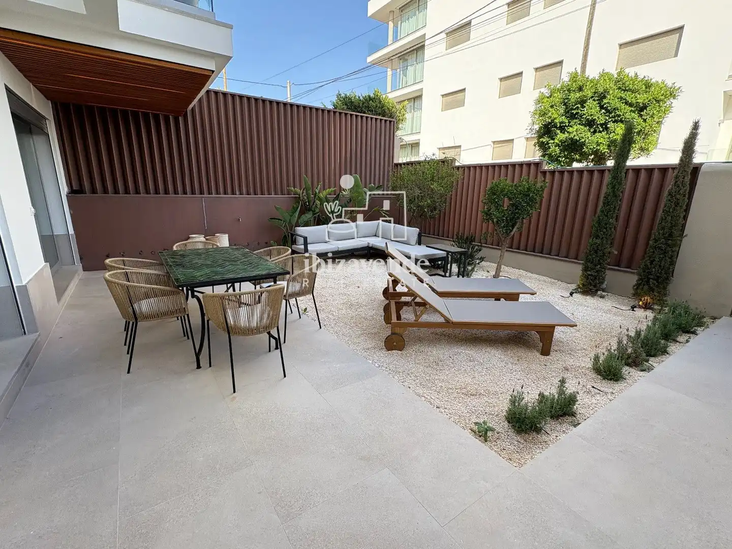 Terrassa de Pis de lloguer en Sant Antoni de Portmany amb Aire condicionat, Calefacció i Terrassa