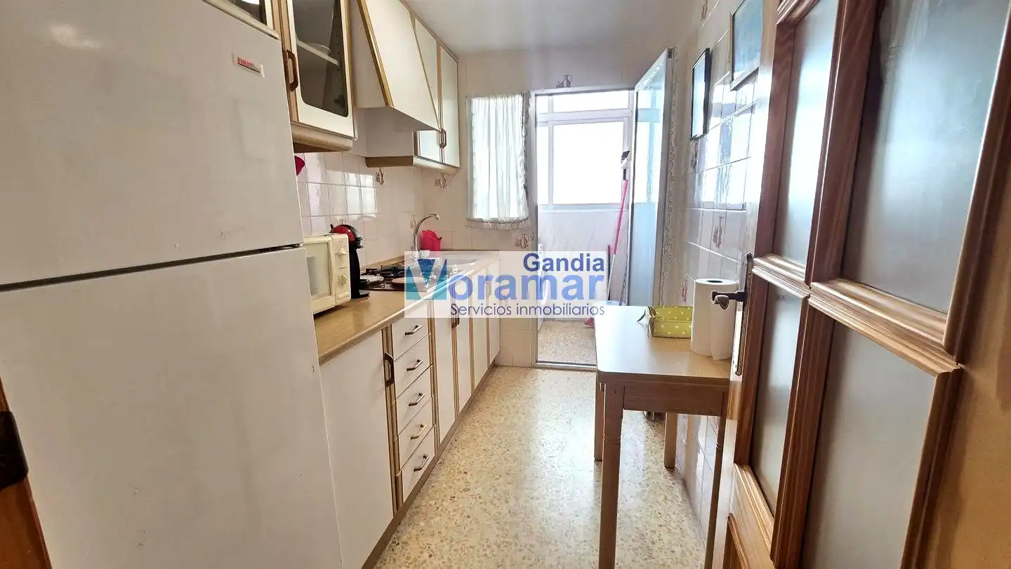 Küche von Wohnungen zur Miete in Miramar mit Heizung, Terrasse und Möbliert