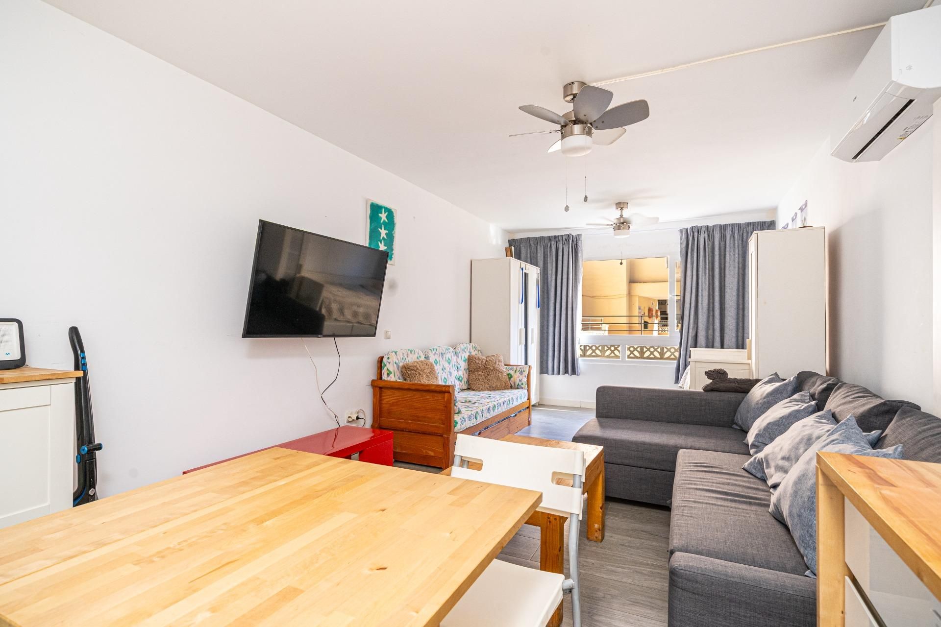 Sala de estar de Estudio en venta en Calvià con Aire acondicionado