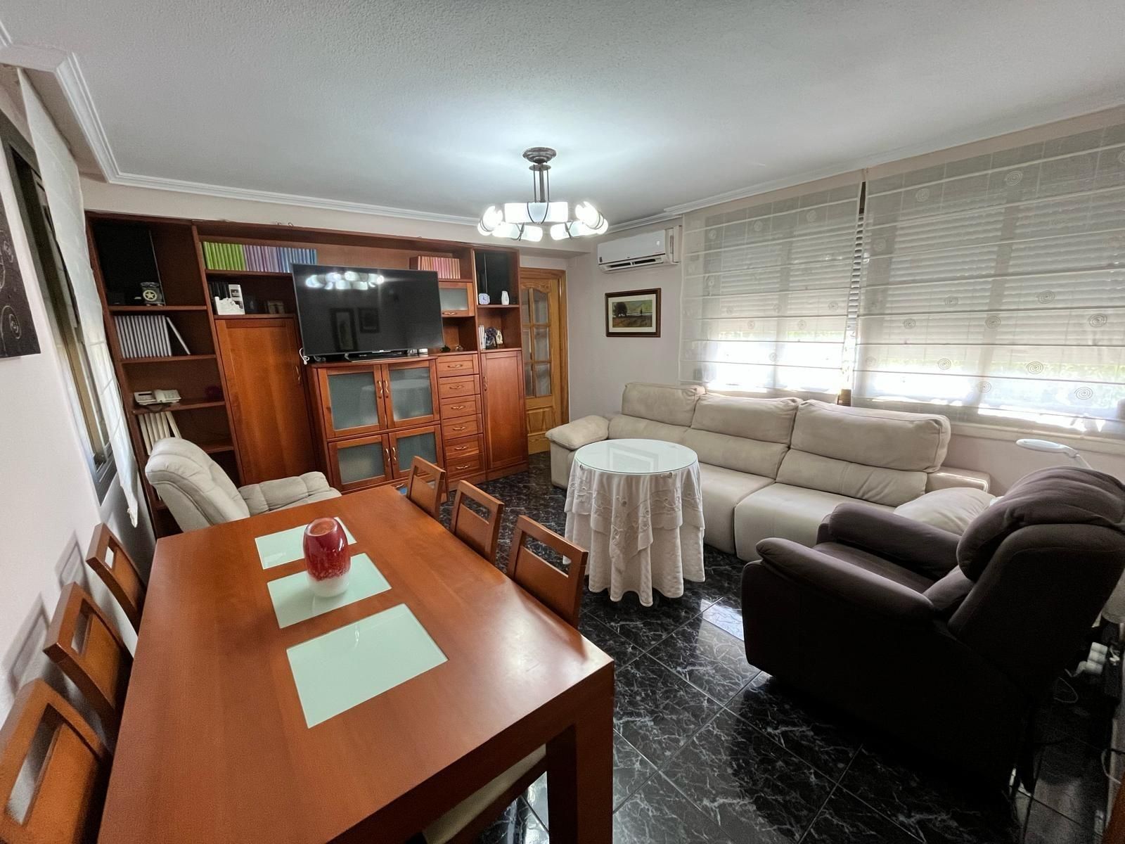 Living room of Flat for sale in  Murcia Capital  with Air Conditioner and Heating
