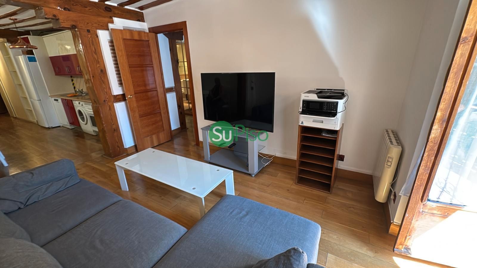 Sala de estar de Piso en venta en  Madrid Capital con Aire acondicionado, Calefacción y Balcón