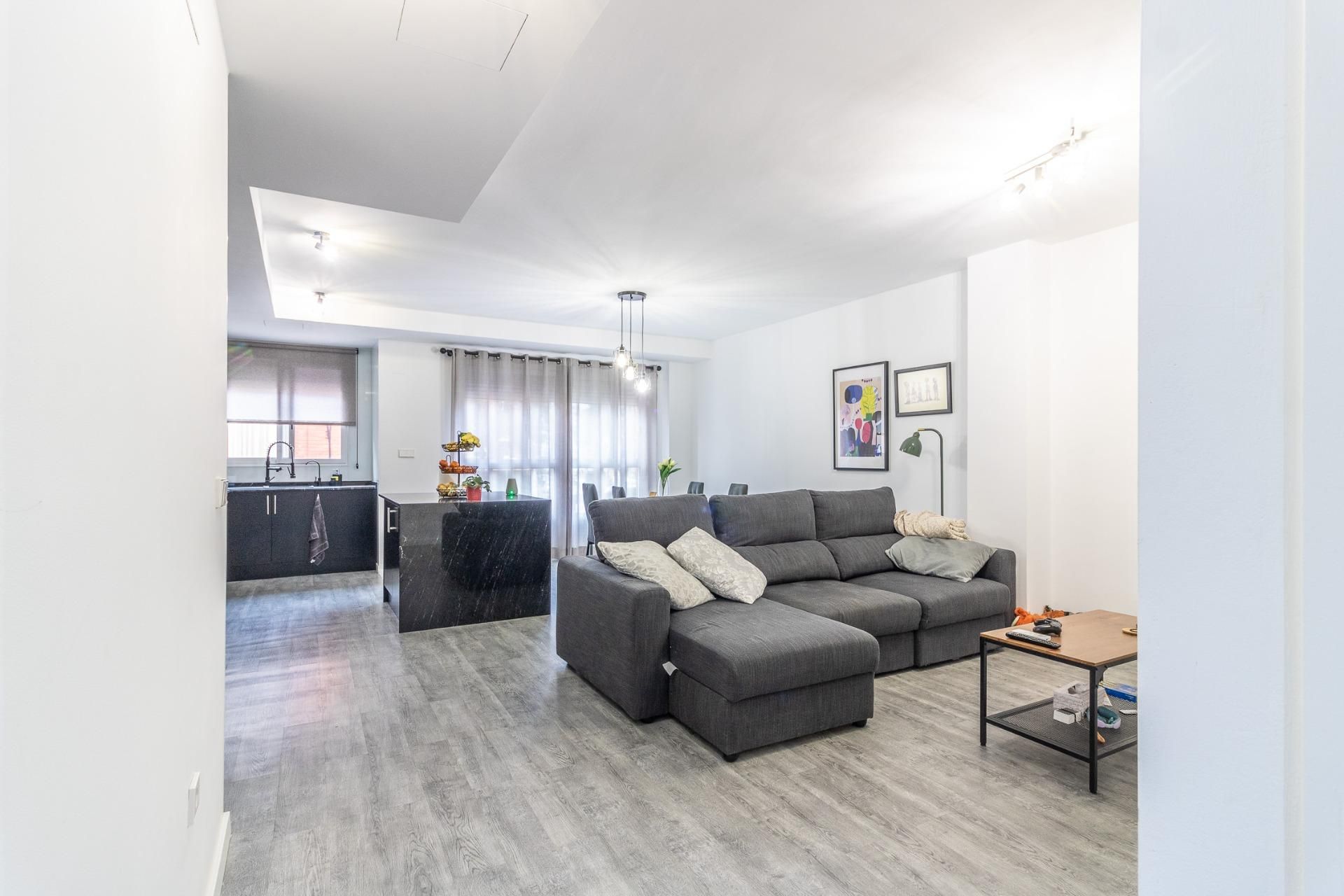 Living room of Flat for sale in Carlet  with Air Conditioner and Terrace