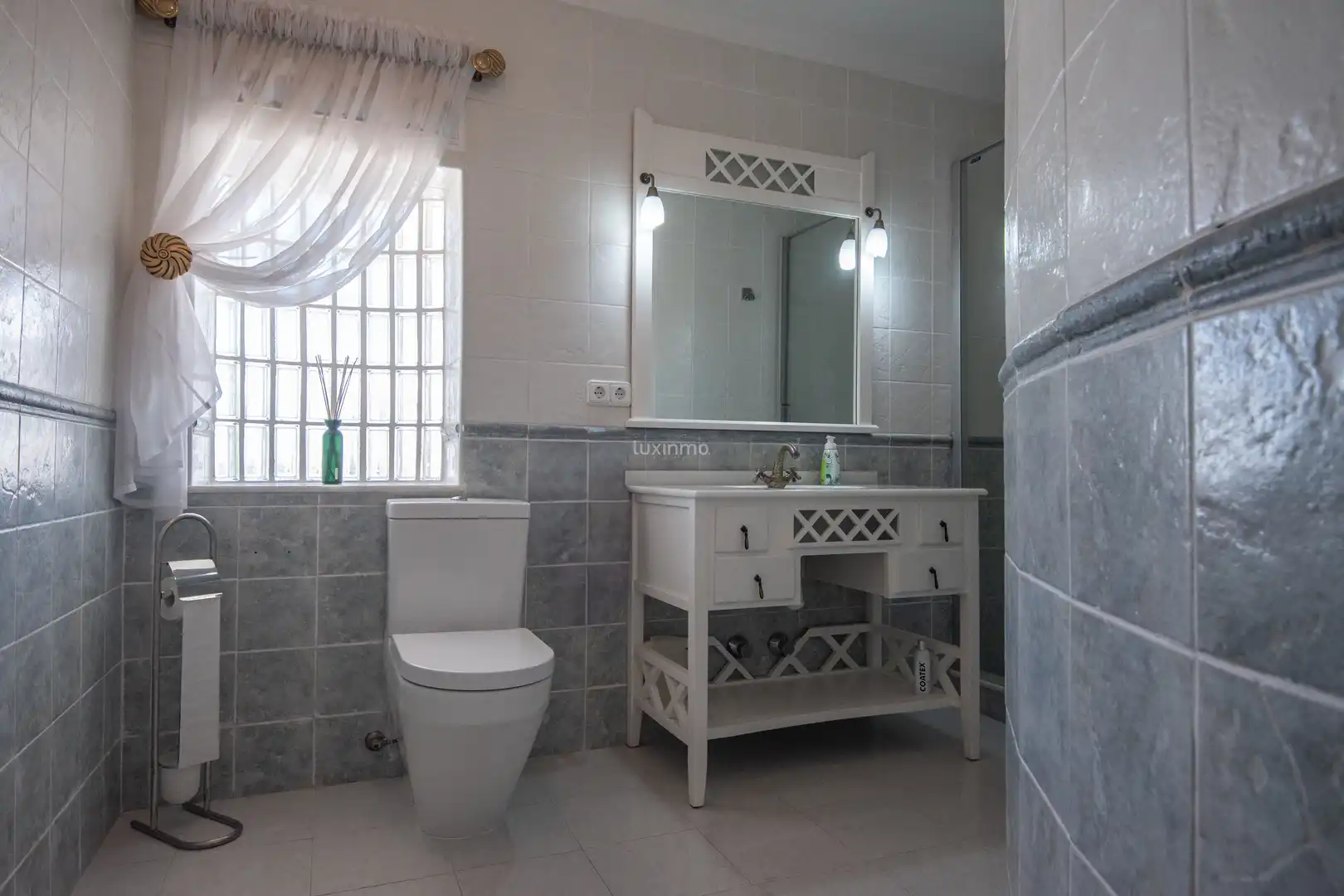 Baño de Casa o chalet en venta en Pedreguer con Aire acondicionado, Jardín privado y Terraza