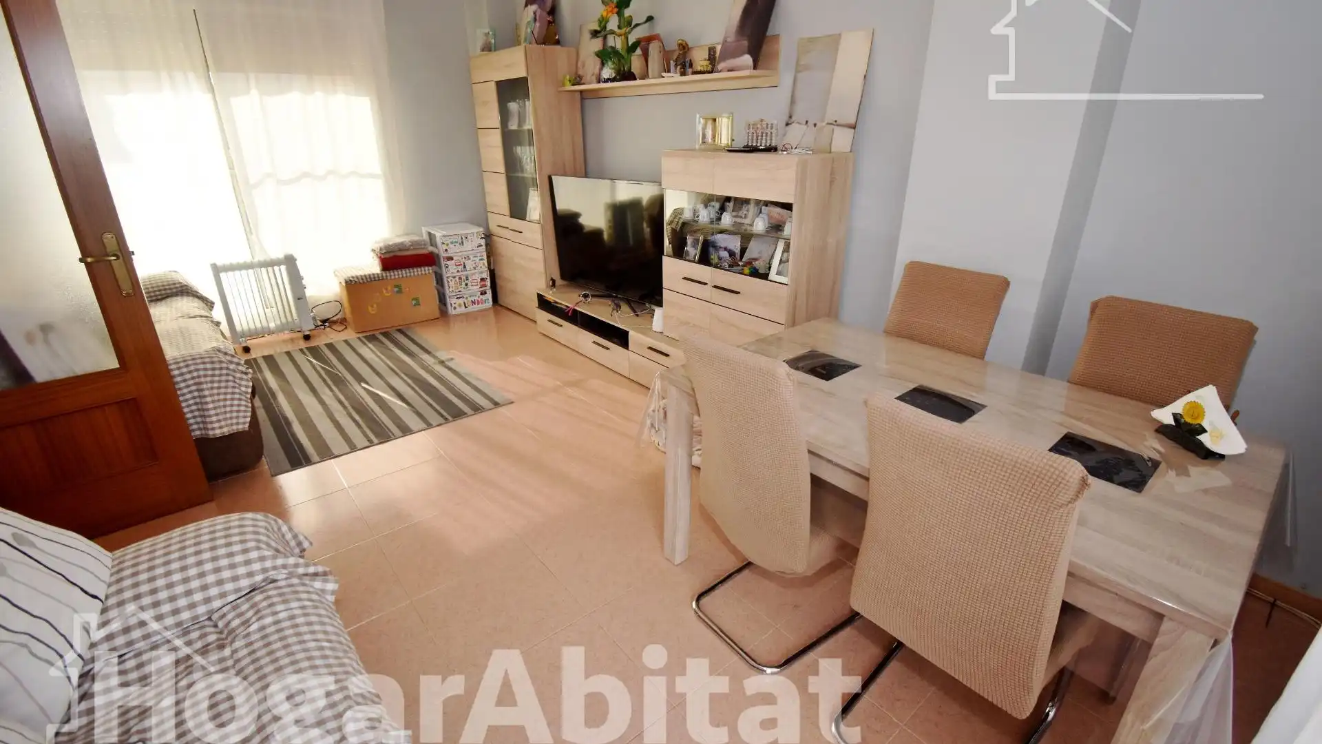 Living room of Attic for sale in Castellón de la Plana / Castelló de la Plana  with Terrace and Storage room