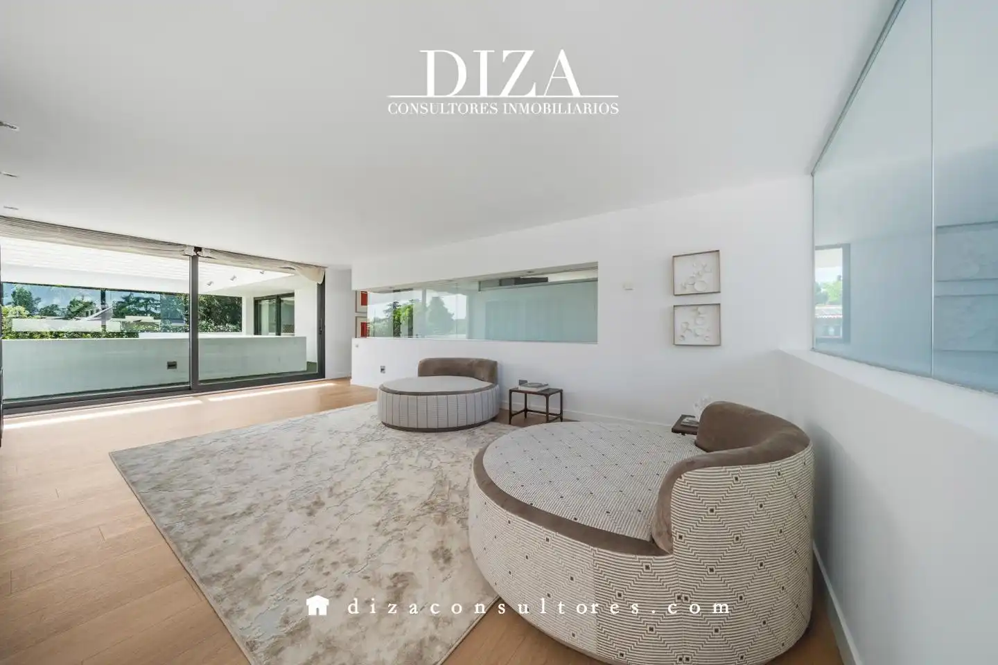Sala de estar de Casa o chalet en venta en Madrid