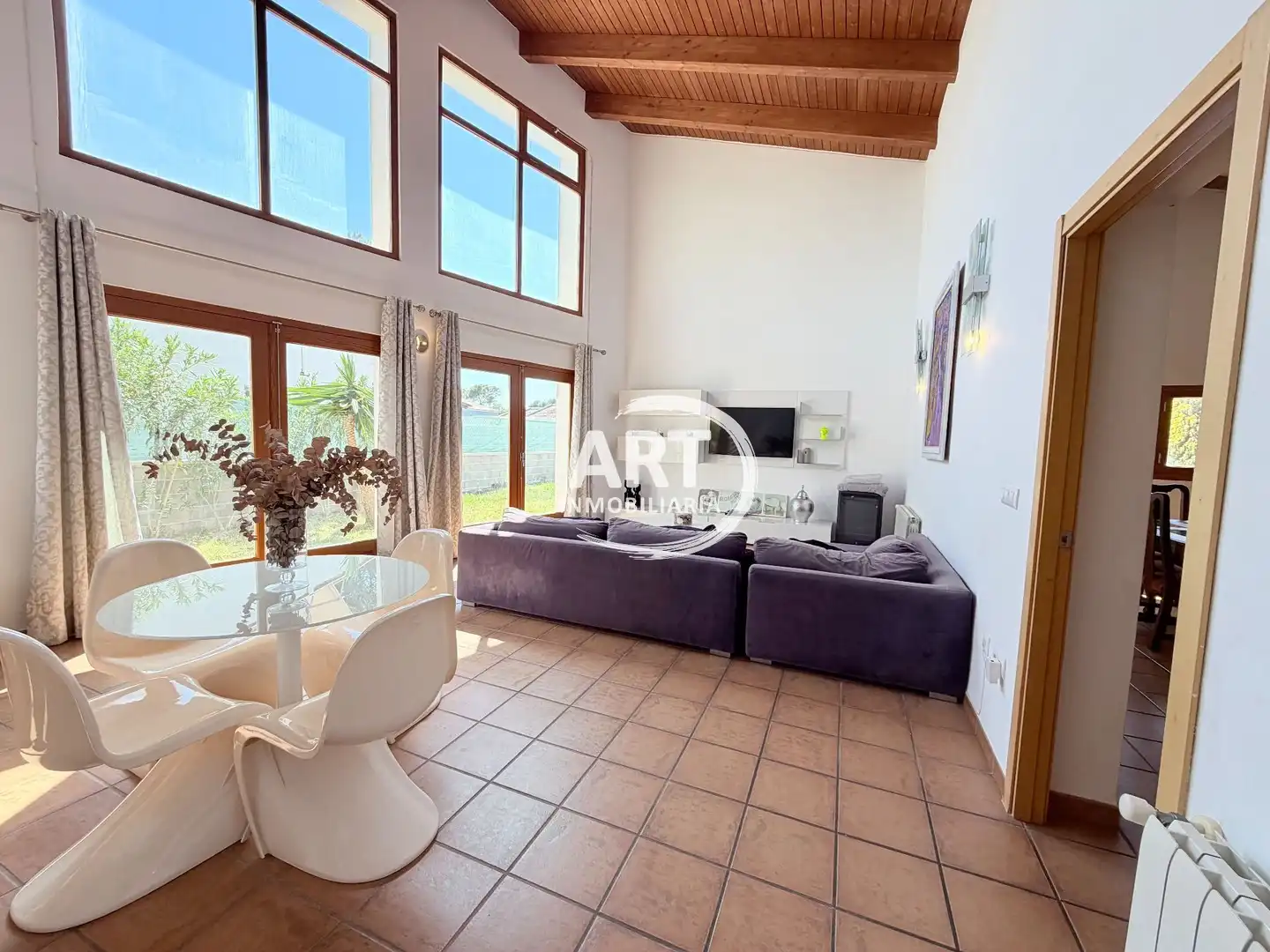 Sala de estar de Casa o chalet en venta en Serra con Calefacción, Jardín privado y Terraza