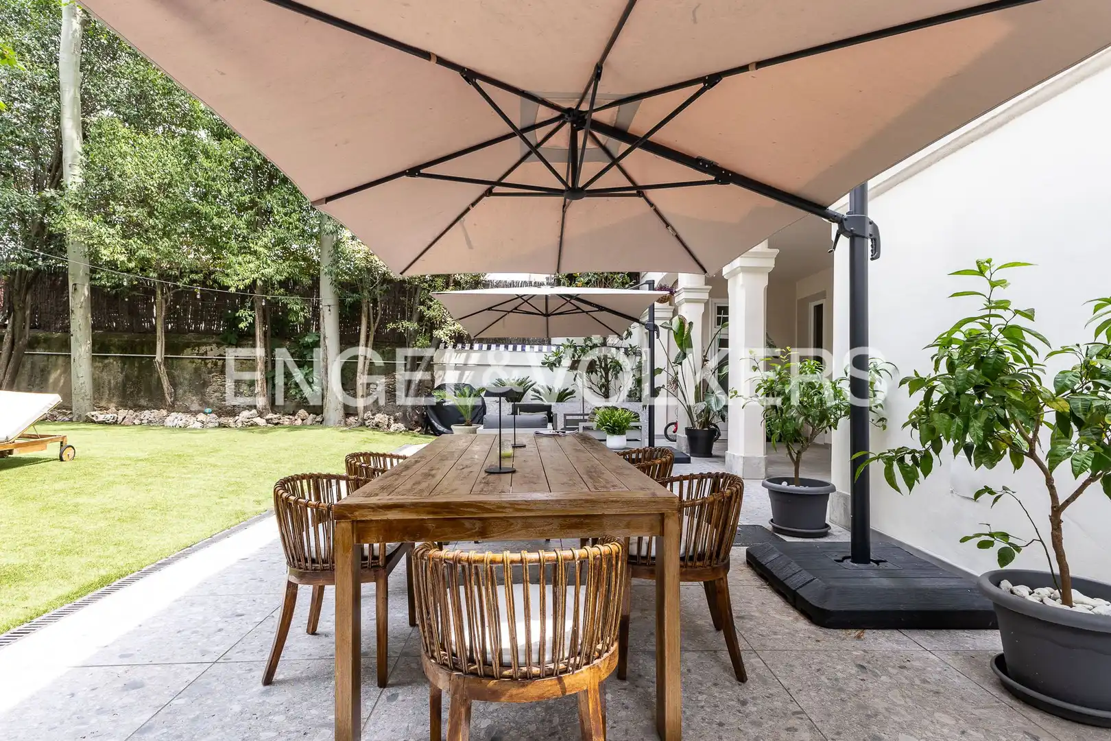 Terrassa de Casa o xalet en venda en Cardedeu amb Calefacció, Jardí privat i Terrassa