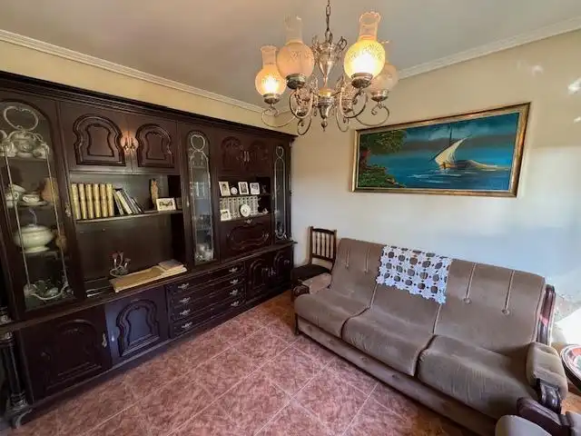 Sala de estar de Casa o chalet en venta en Sancedo con Calefacción, Jardín privado y Terraza