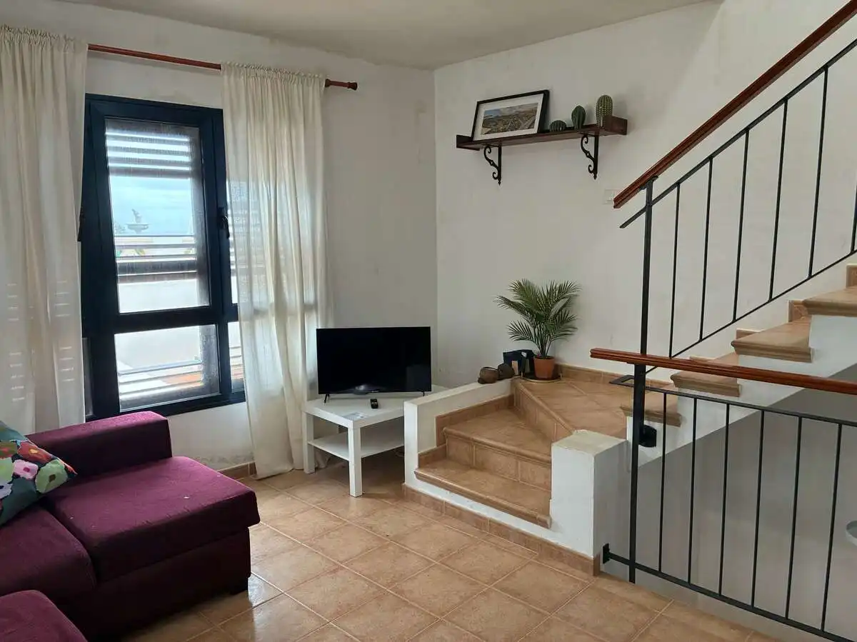 Wohnzimmer von Maisonette zum Verkauf in Haría mit Terrasse, Abstellraum und Möbliert
