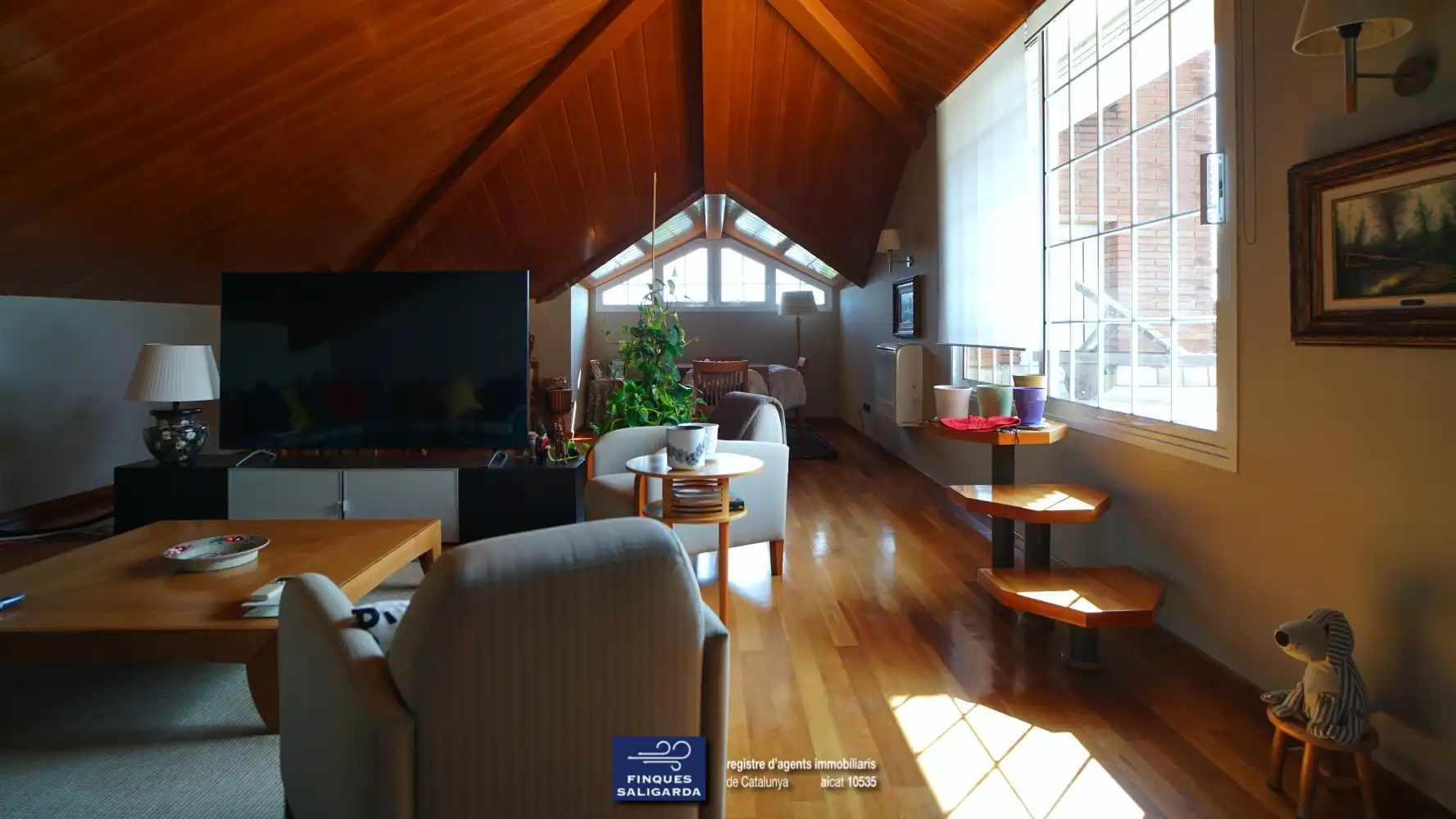 Sala de estar de Casa o chalet en venta en Canovelles con Aire acondicionado, Calefacción y Terraza