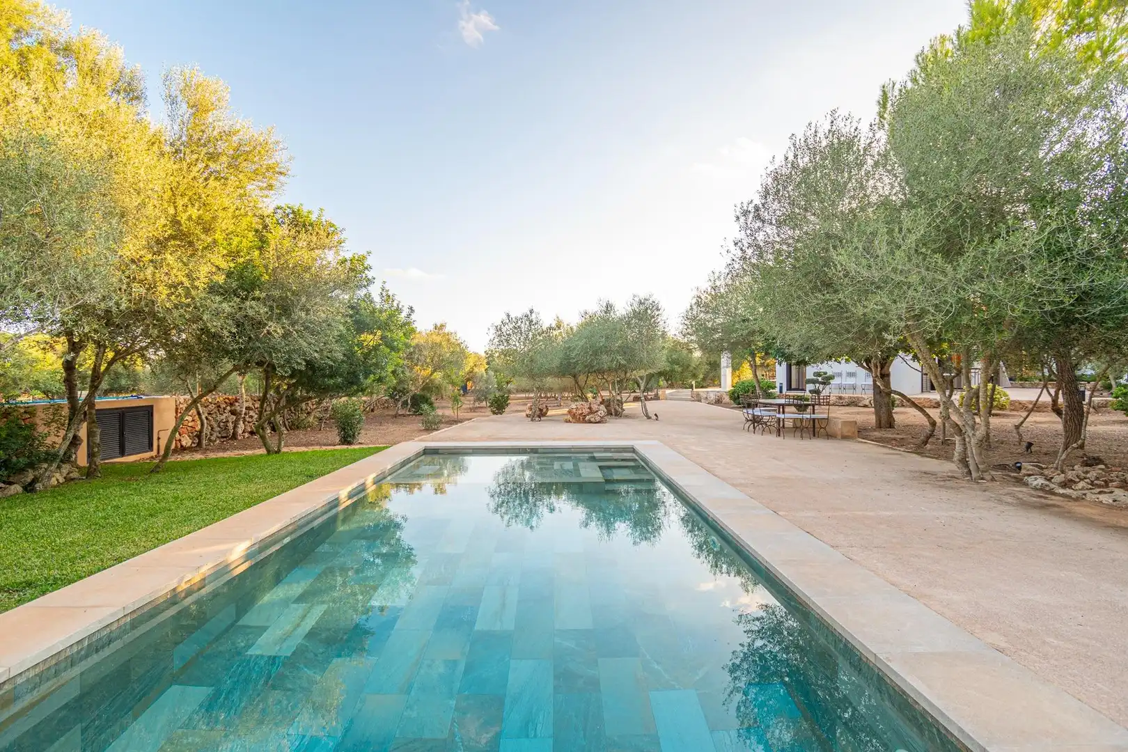 Piscina de Casa o xalet en venda en Porreres amb Aire condicionat, Jardí privat i Terrassa