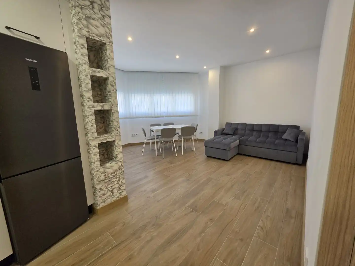 Living room of Flat for rent in A Coruña Capital   with Furnished
