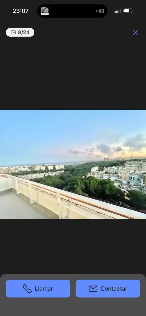 Terraza de Ático de alquiler en Orihuela con Aire acondicionado, Jardín privado y Piscina