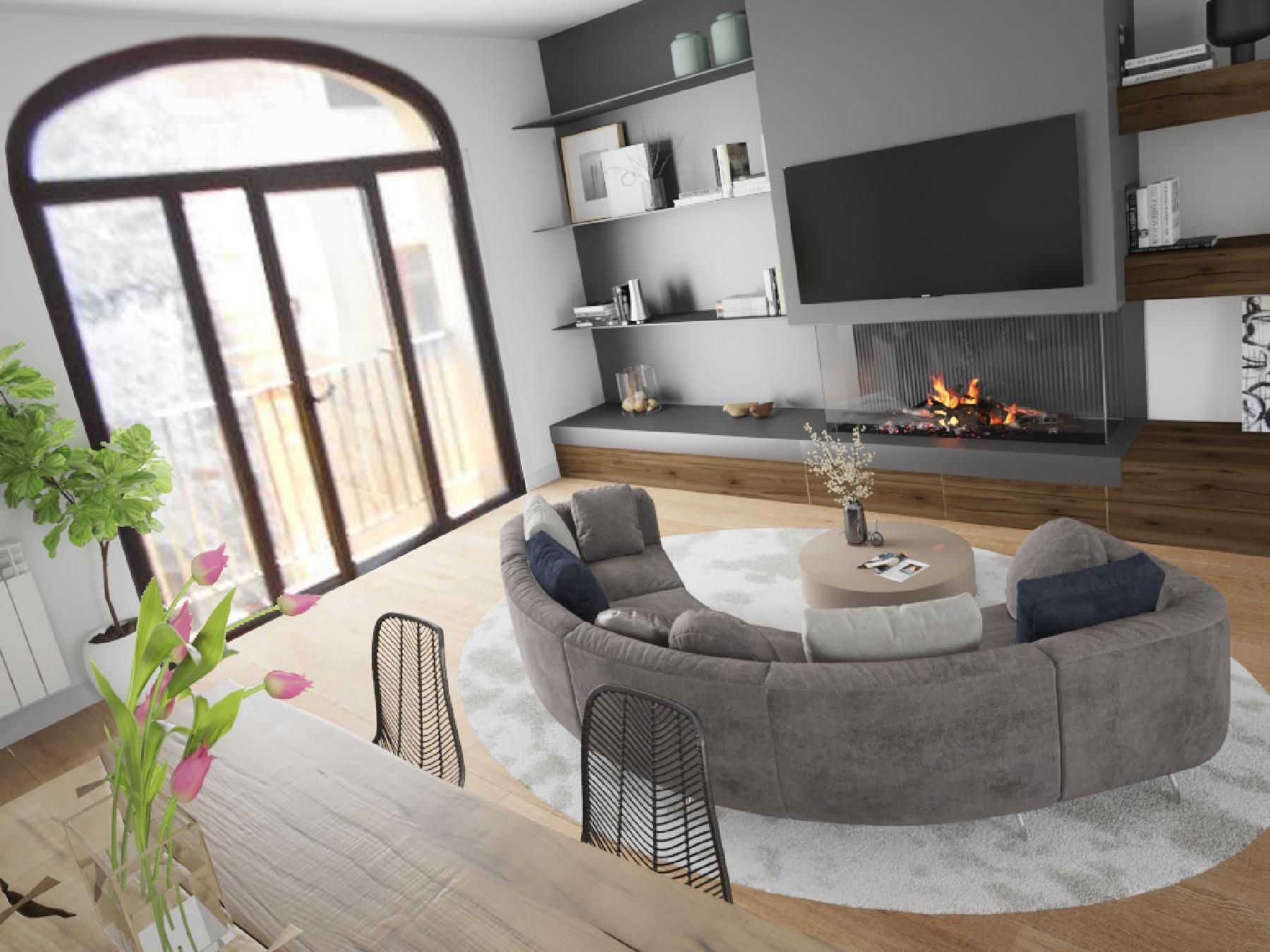 Living room of Duplex for sale in Santa Coloma de Queralt