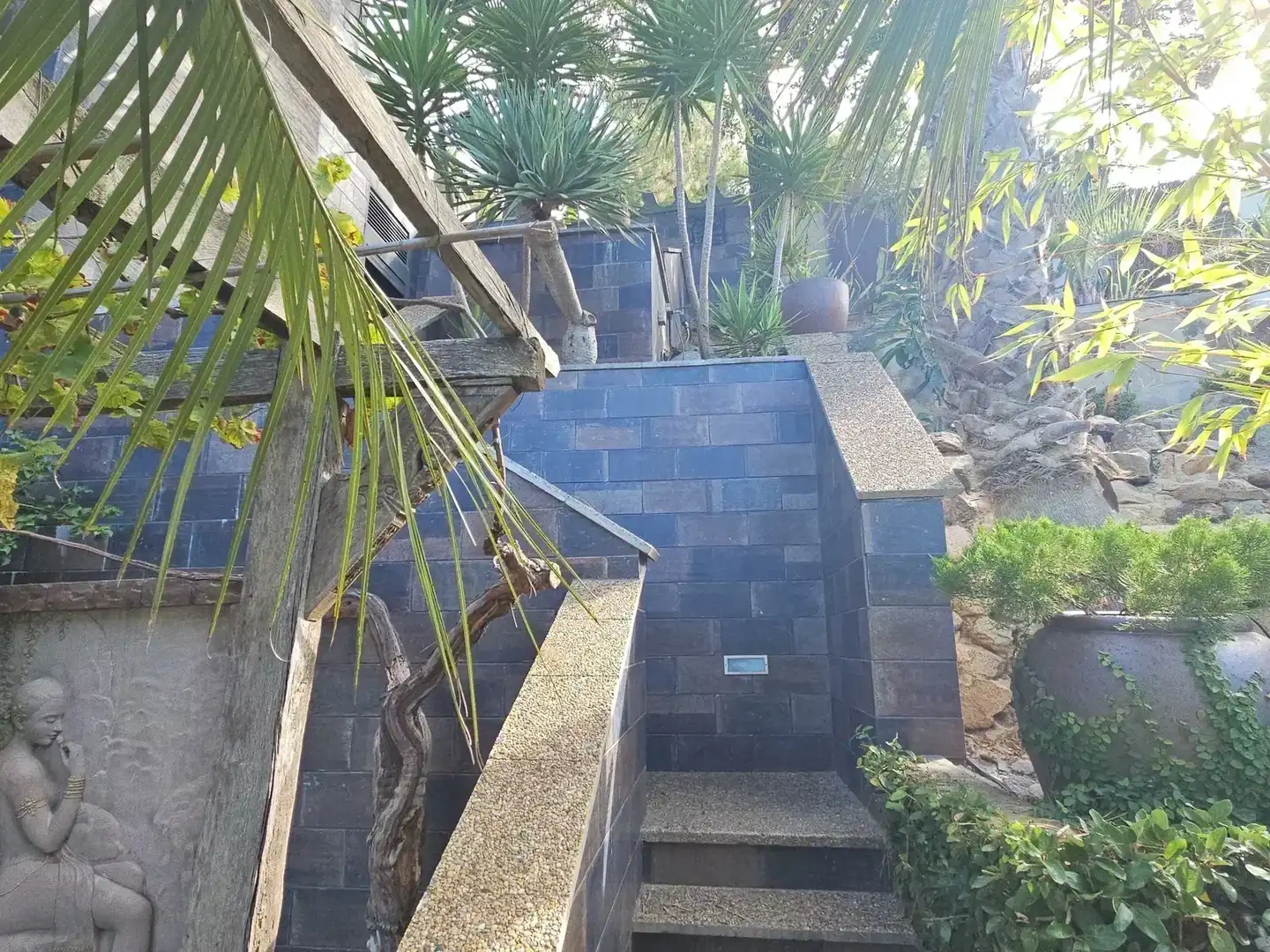 Terraza de Casa o chalet en venta en Lloret de Mar con Aire acondicionado, Jardín privado y Terraza