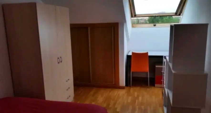 Schlafzimmer von Maisonette zur Miete in Salamanca mit Heizung, Terrasse und Möbliert