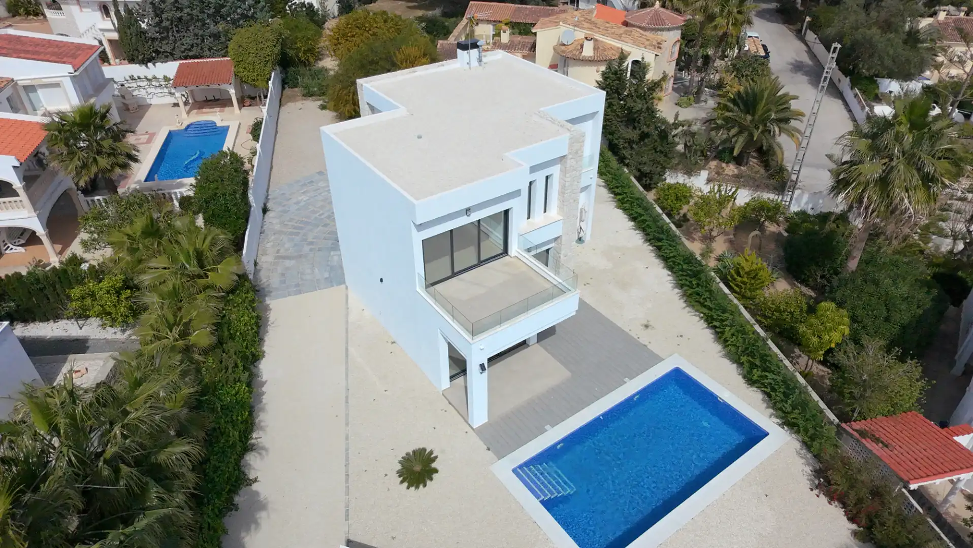Vista exterior de Casa o chalet en venta en Benissa con Aire acondicionado, Calefacción y Jardín privado