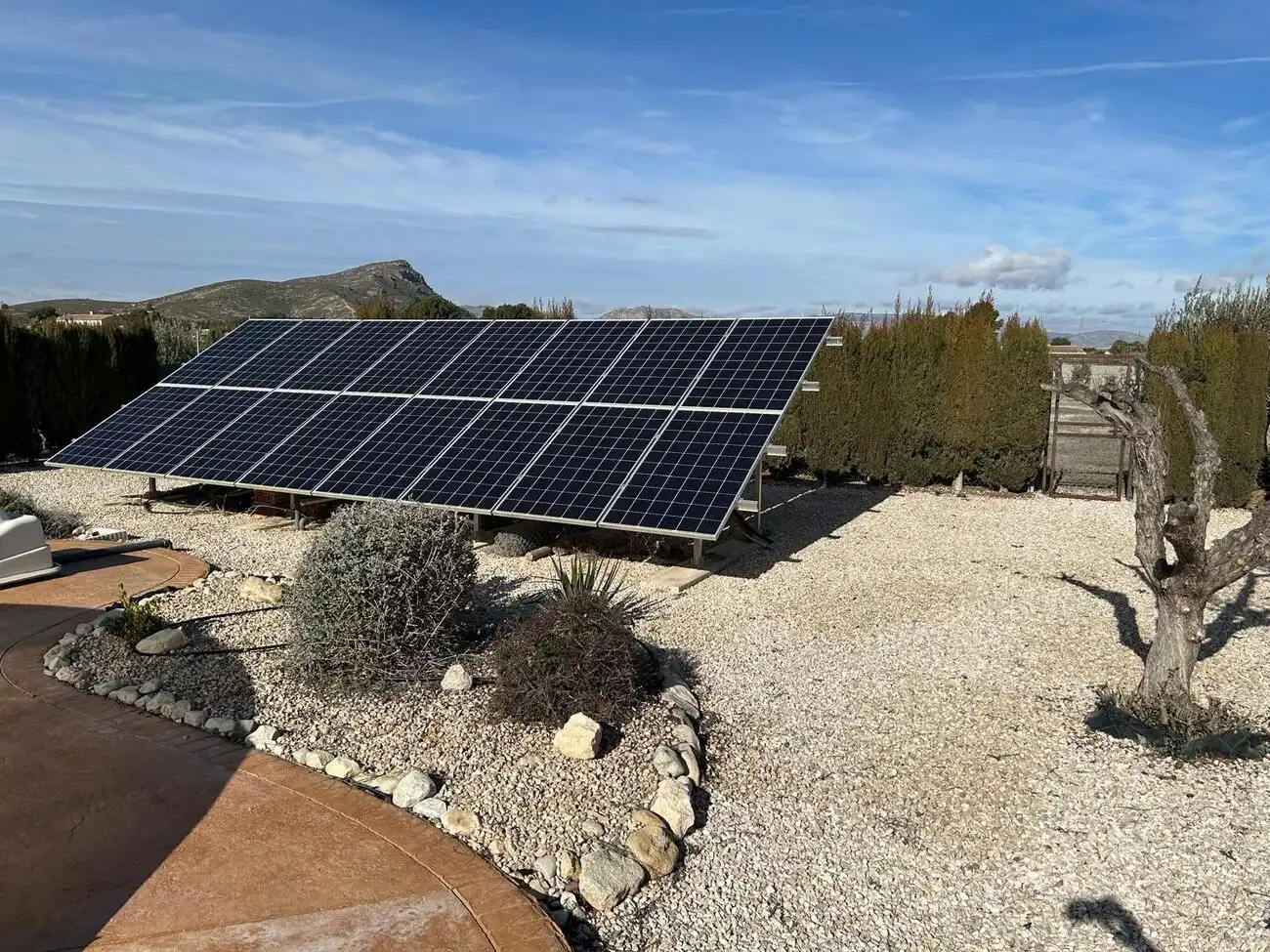 Jardín de Finca rústica en venta en Villena con Piscina