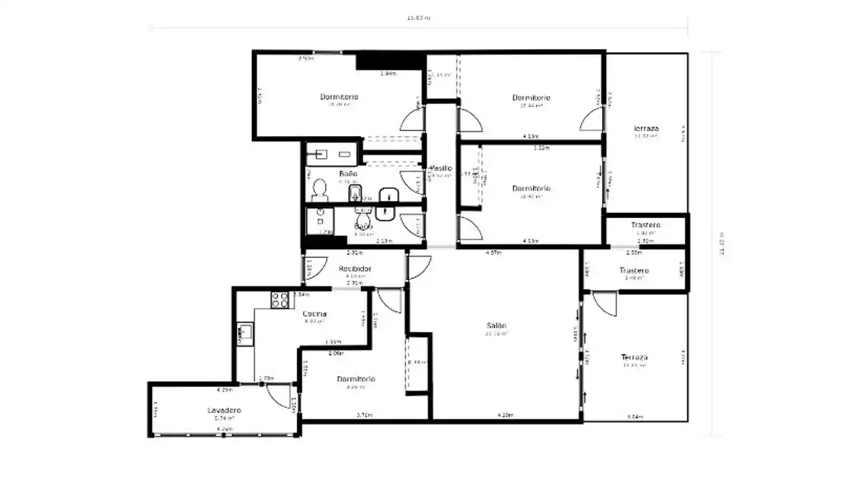 Attic for sale in Carrer de Girona, Joan Prim