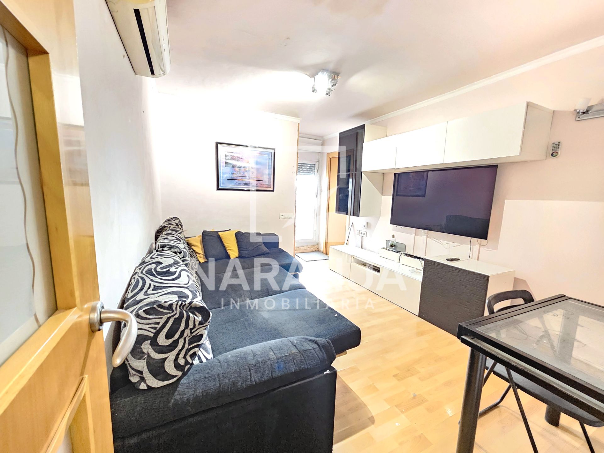 Sala de estar de Piso en venta en  Barcelona Capital con Terraza