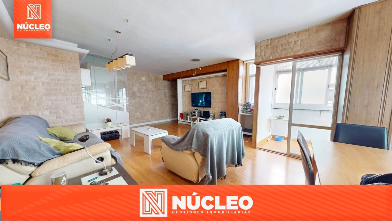 Living room of Flat for sale in Alcoy / Alcoi  with Air Conditioner, Heating and Parquet flooring