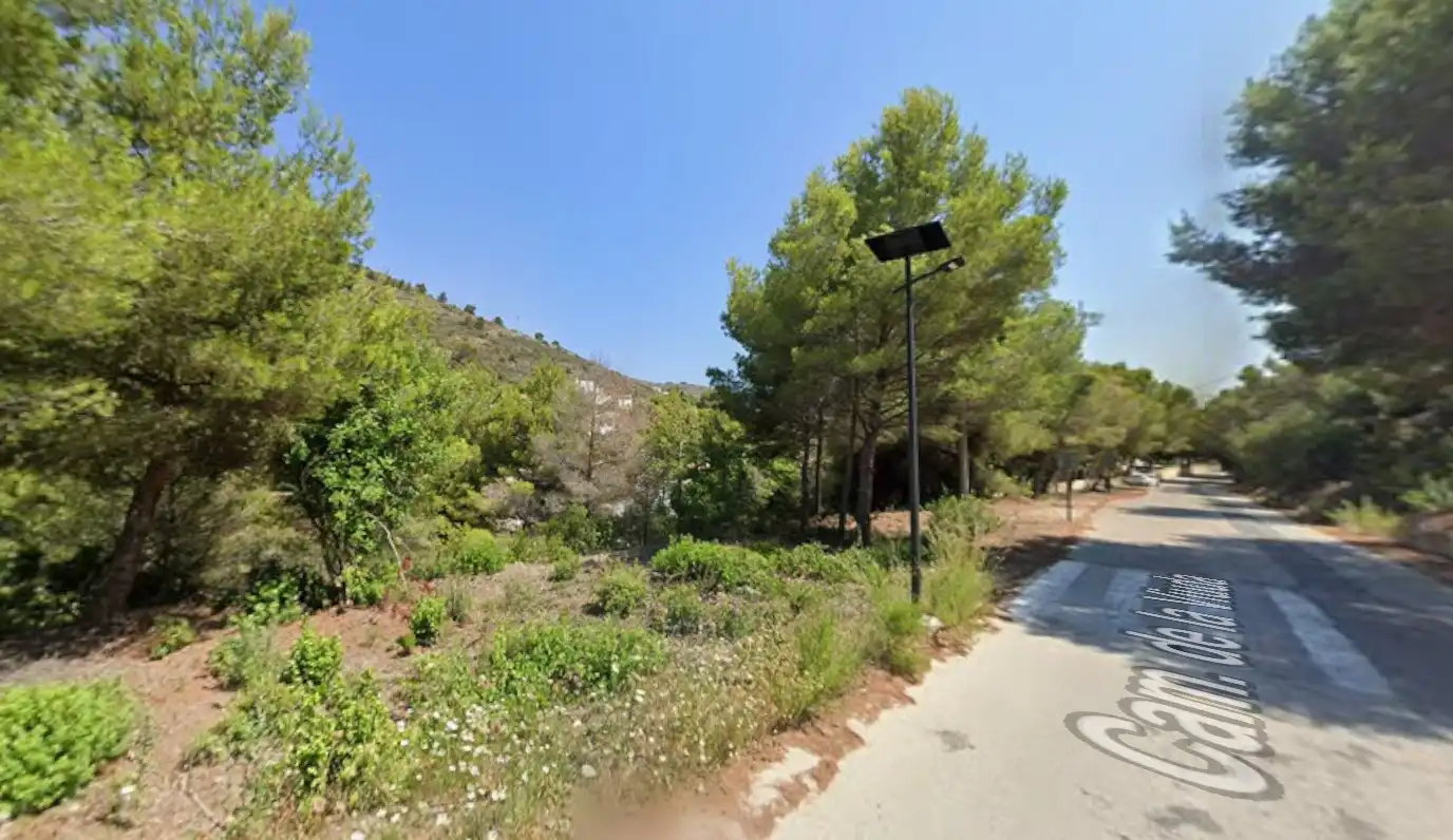 Vista exterior de Residencial en venda en Moraira