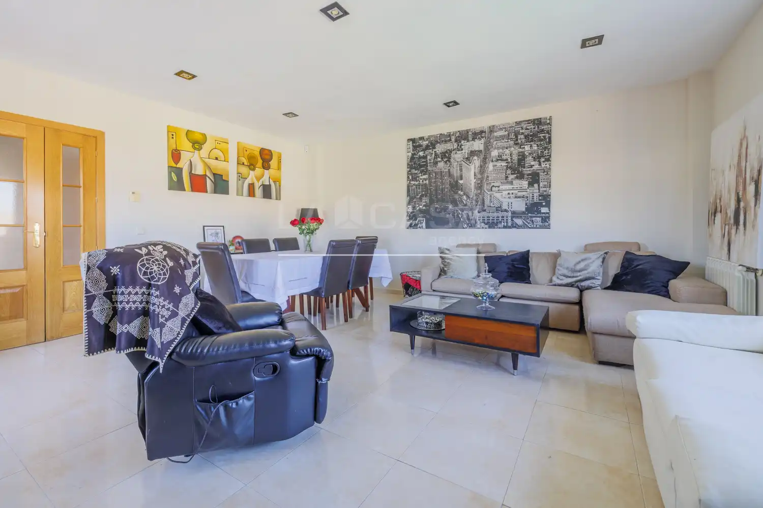 Sala d'estar de Casa o xalet en venda en Meco