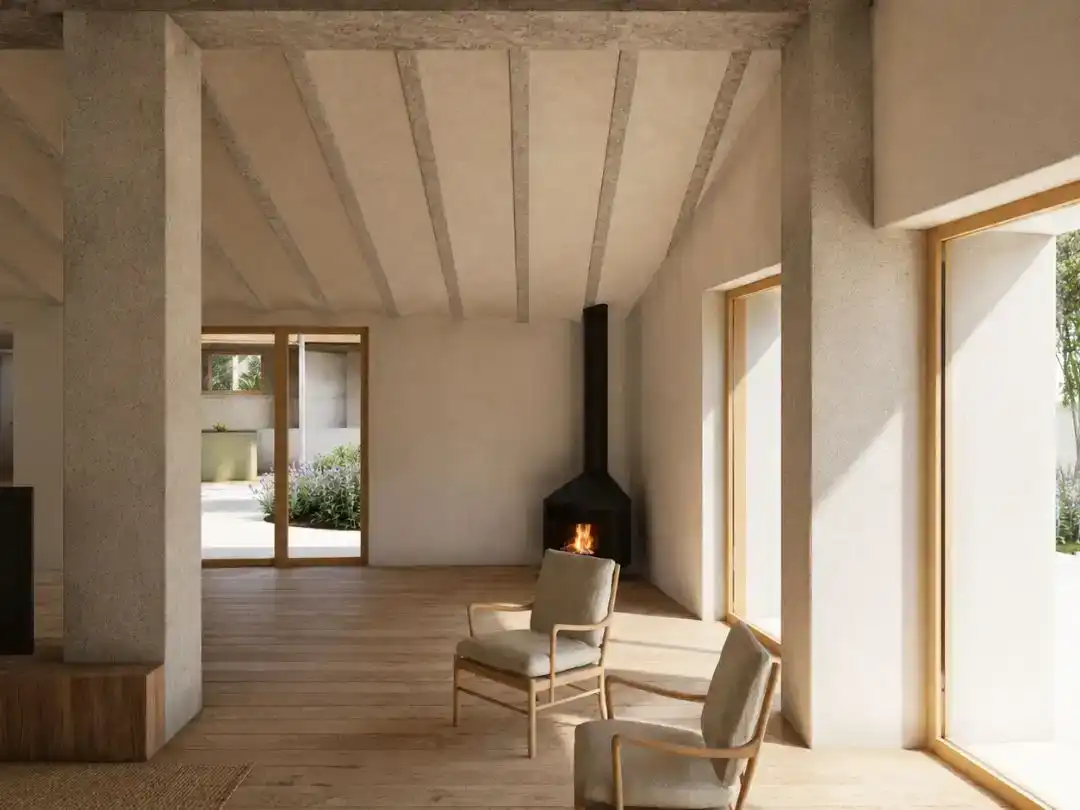 Sala d'estar de Finca rústica en venda en San Martín de Valdeiglesias, Madrid