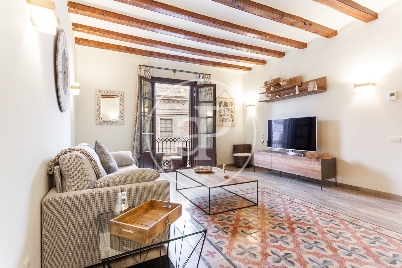 Exterior view of Flat to rent in  Barcelona Capital  with Air Conditioner, Heating and Terrace