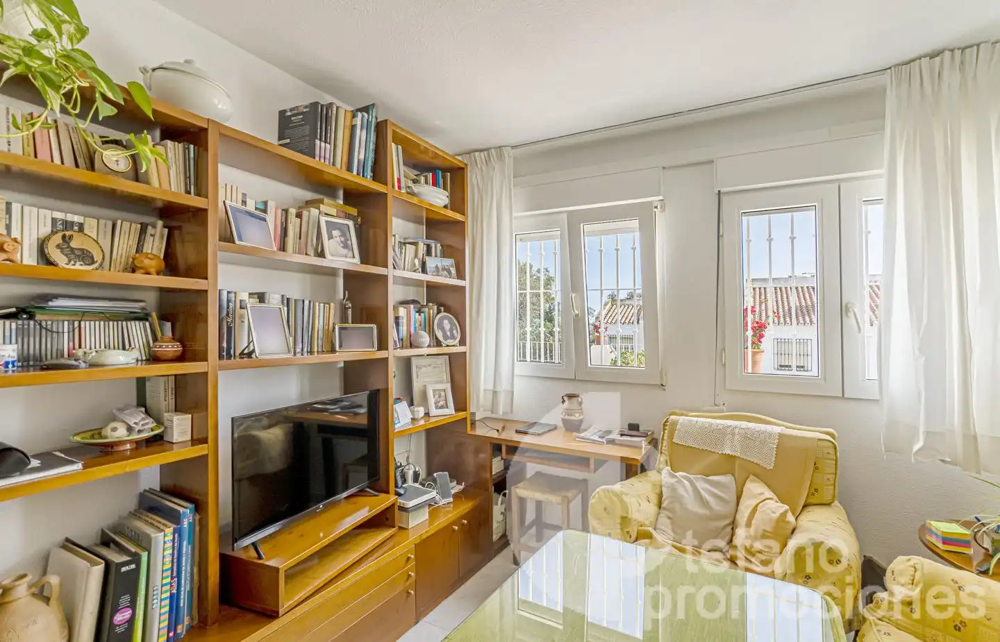 Exterior view of Detached homes for sale in Málaga  with Air Conditioner, Private garden and Terrace