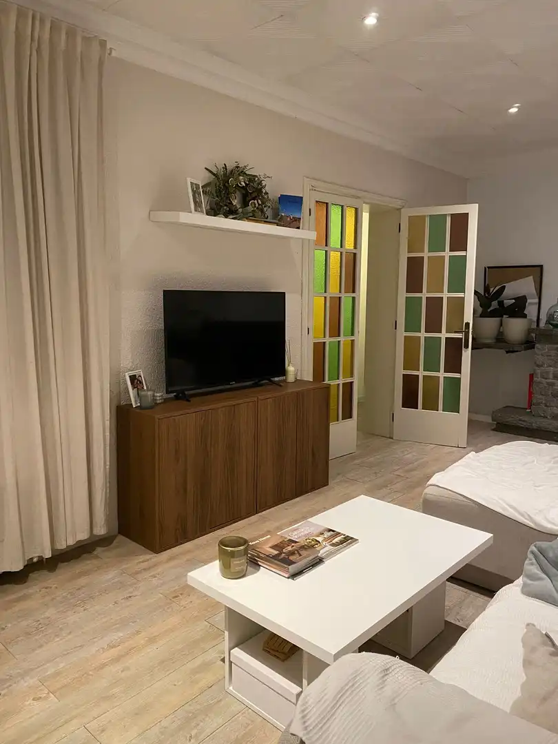 Sala d'estar de Casa o xalet en venda en Blanes amb Calefacció, Jardí privat i Terrassa