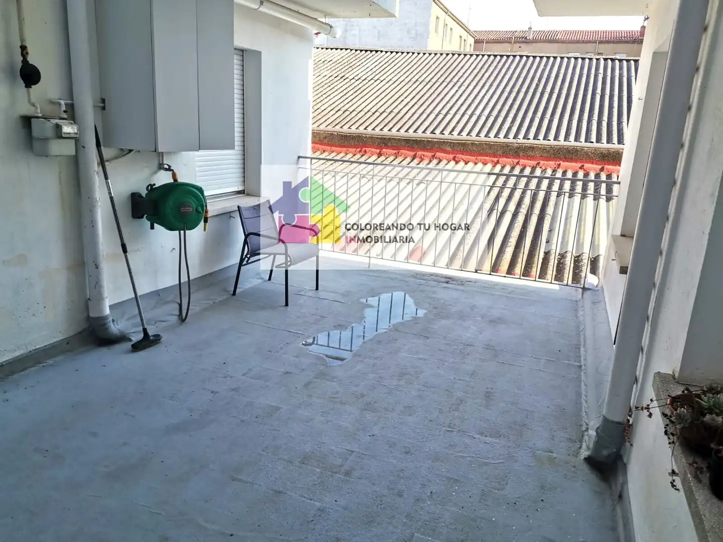 Terrassa de Pis de lloguer en León Capital  amb Calefacció, Parquet i Terrassa