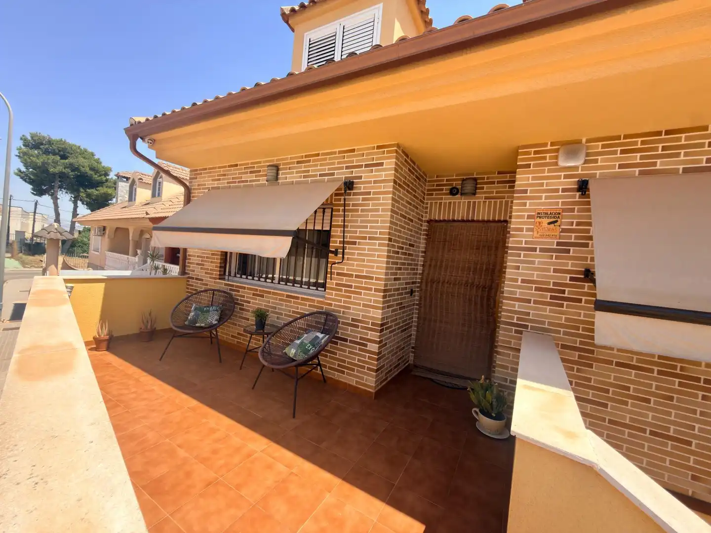 Terrassa de Casa o xalet en venda en Cartagena
