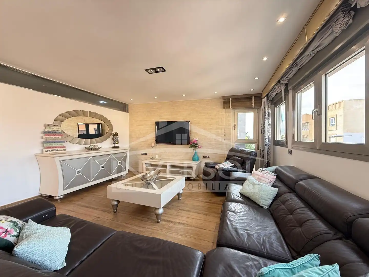 Living room of Flat for sale in Adra  with Air Conditioner, Heating and Furnished