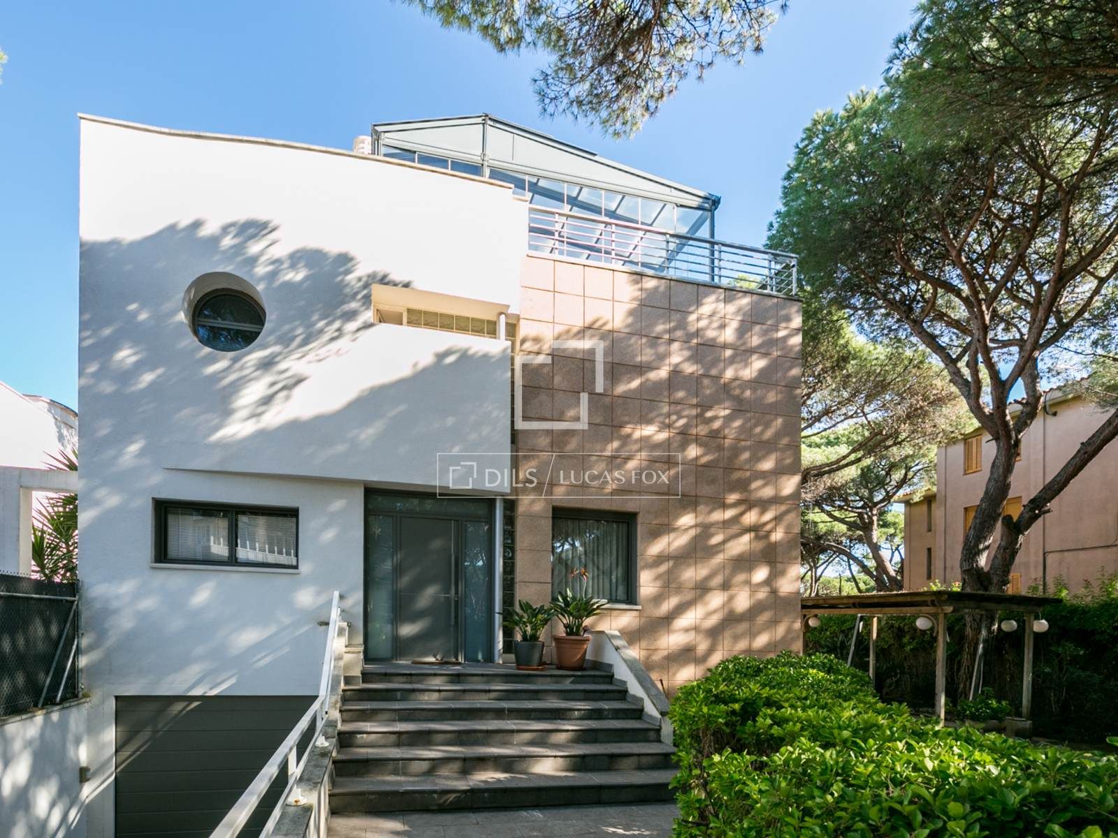 Exterior view of House or chalet for sale in Gavà  with Air Conditioner, Heating and Private garden