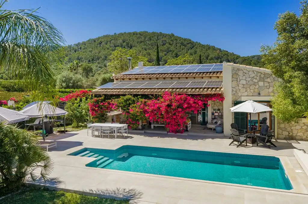 Terrasse von Haus oder Chalet zum Verkauf in Sa Pobla mit Klimaanlage, Heizung und Privatgarten