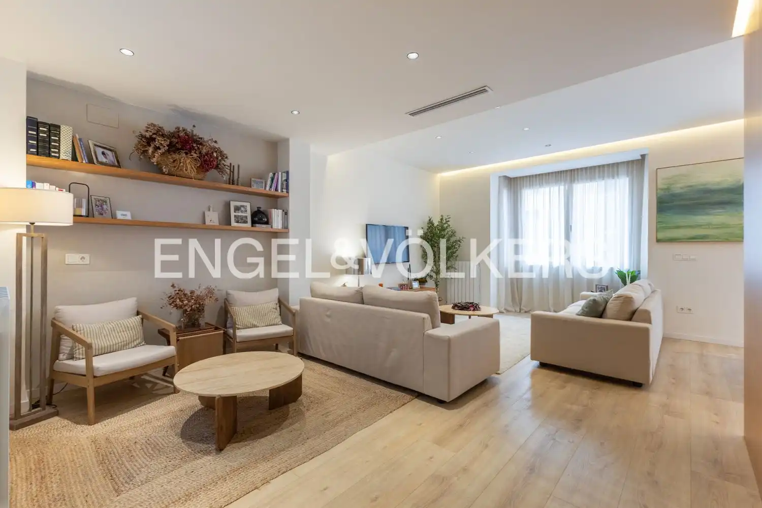 Sala de estar de Piso en venta en Valencia con Aire acondicionado, Calefacción y Balcón