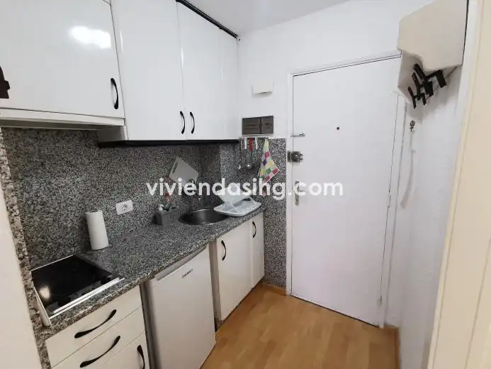 Kitchen of Study for rent in Puerto de la Cruz  with Terrace, Furnished and Washing machine