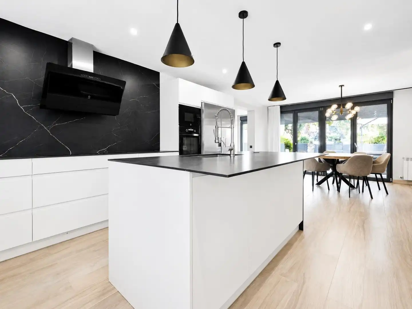 Kitchen of Detached homes for sale in Galapagar  with Heating, Private garden and Community pool
