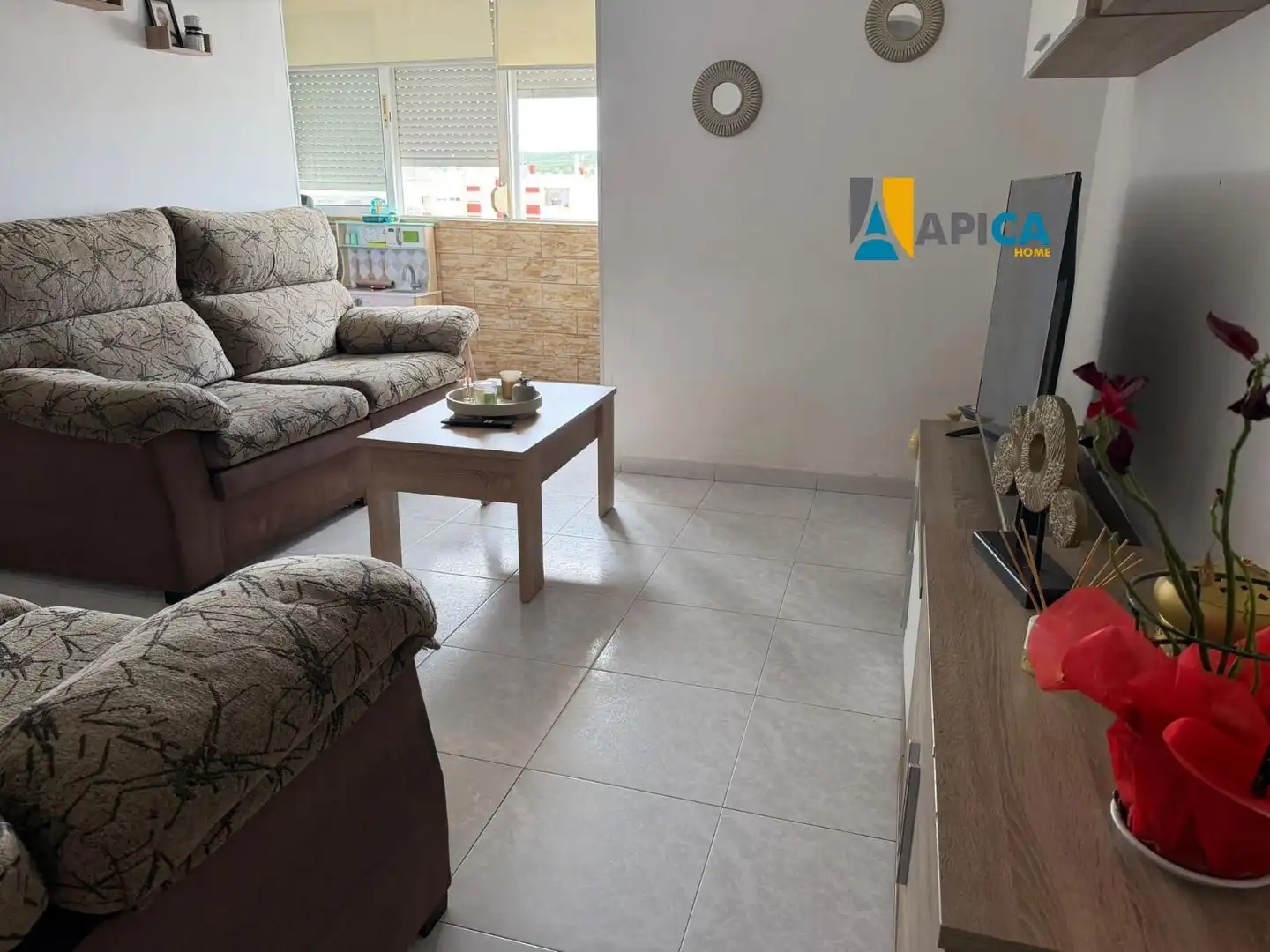 Wohnzimmer von Wohnung zum Verkauf in Barbate mit Möbliert