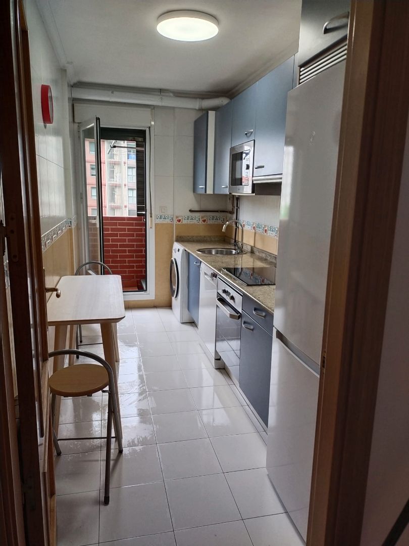 Kitchen of Flat to rent in Santander  with Heating, Parquet flooring and Storage room