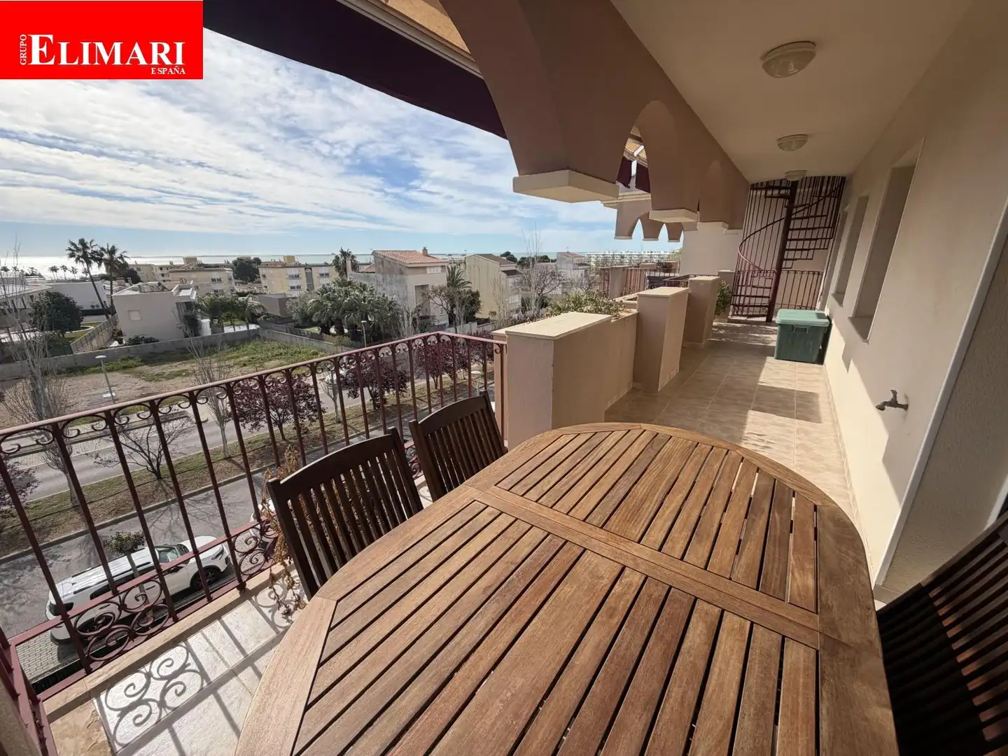 Terrassa de Apartament en venda en La Ràpita amb Aire condicionat, Jardí privat i Terrassa