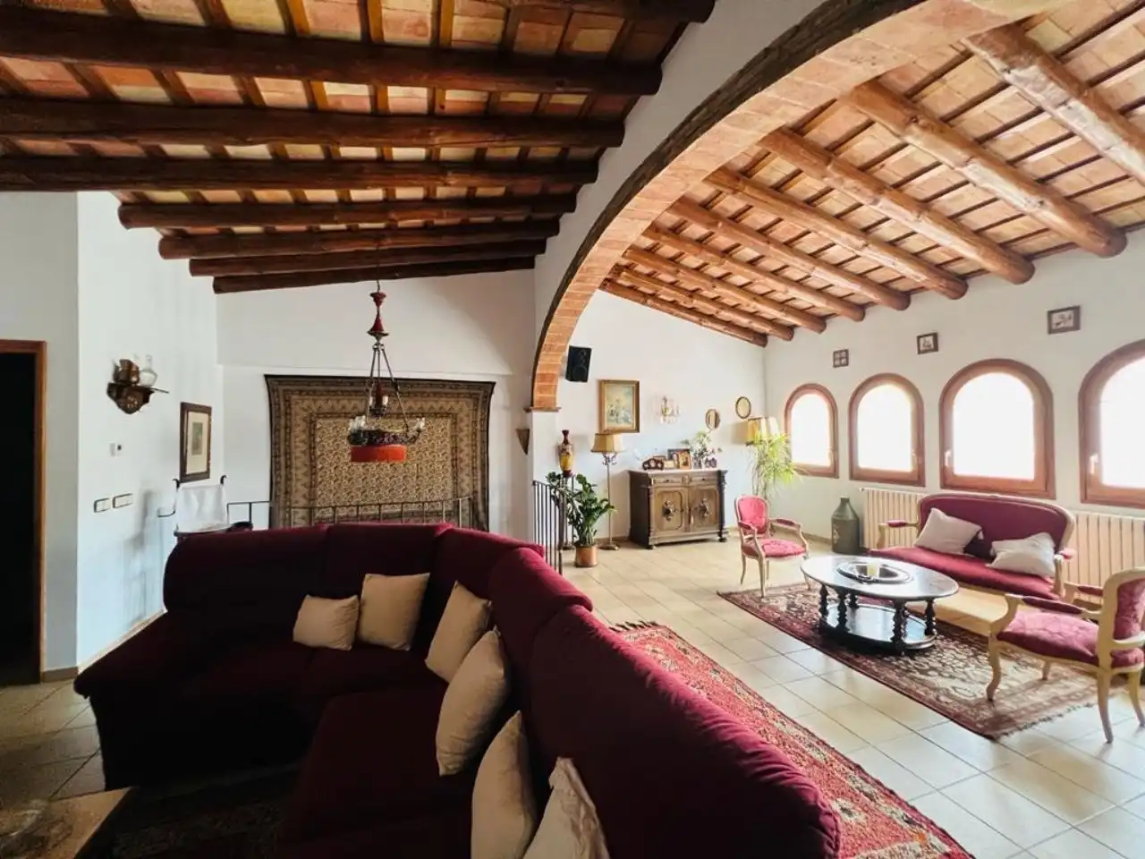 Casa aparellada amb terrassa en venda a Carretera de Cruïlles 31, imagen 2