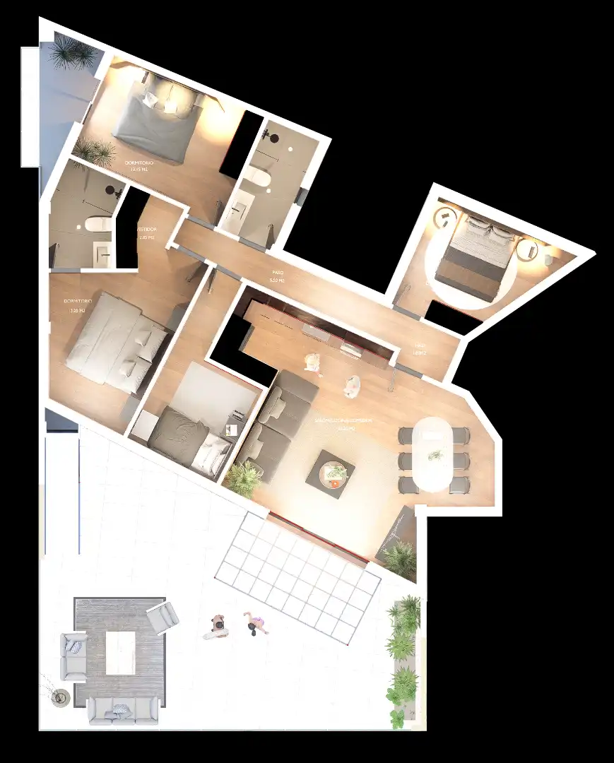 New build Flat with lift for sale in Vera Ciudad, imagen 9