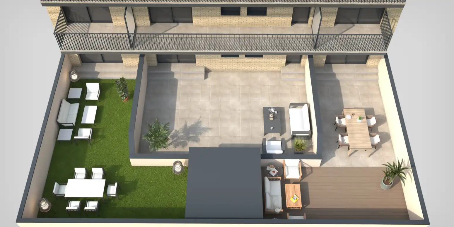 Terraza de Piso en venta en Viladecans con Terraza, Piscina y Balcón