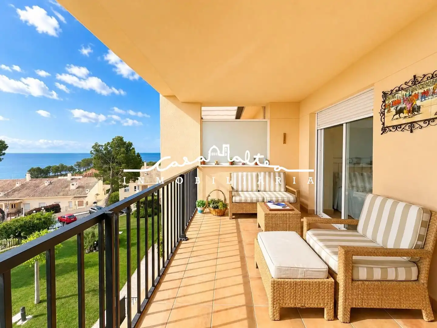 Terraza de Ático en venta en Altea con Aire acondicionado, Terraza y Amueblado
