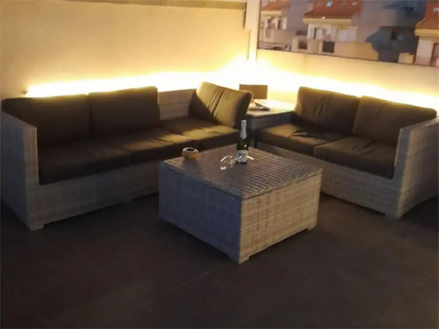 Terrasse von Wohnung zum Verkauf in Orihuela mit Klimaanlage, Schwimmbad und Balkon