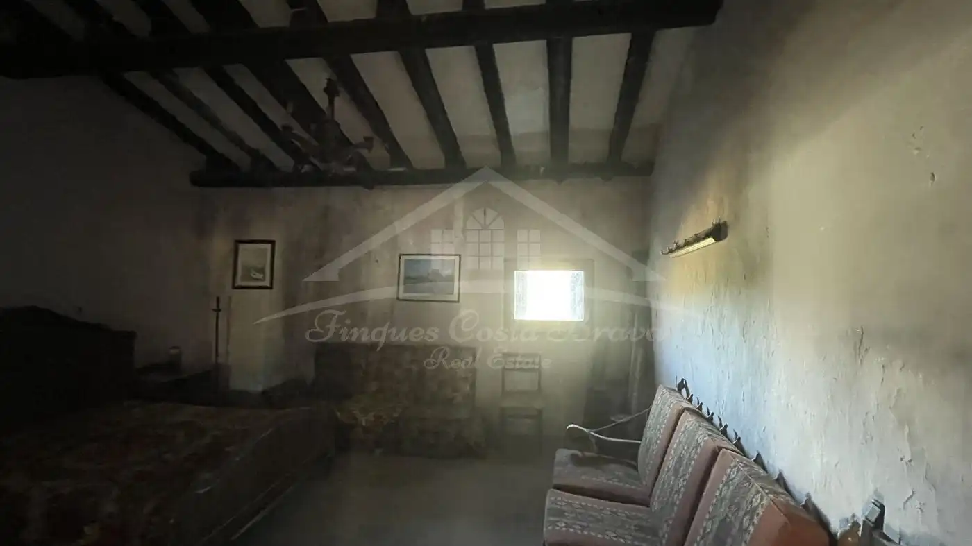 Sala de estar de Finca rústica en venta en Vilajuïga